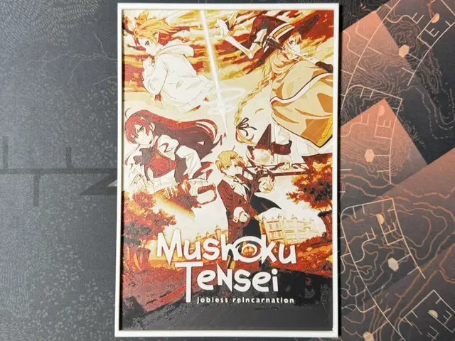 HueForge model: Mushoku Tensei- Jobless Reincarnation - HueForge by ZorPrime7