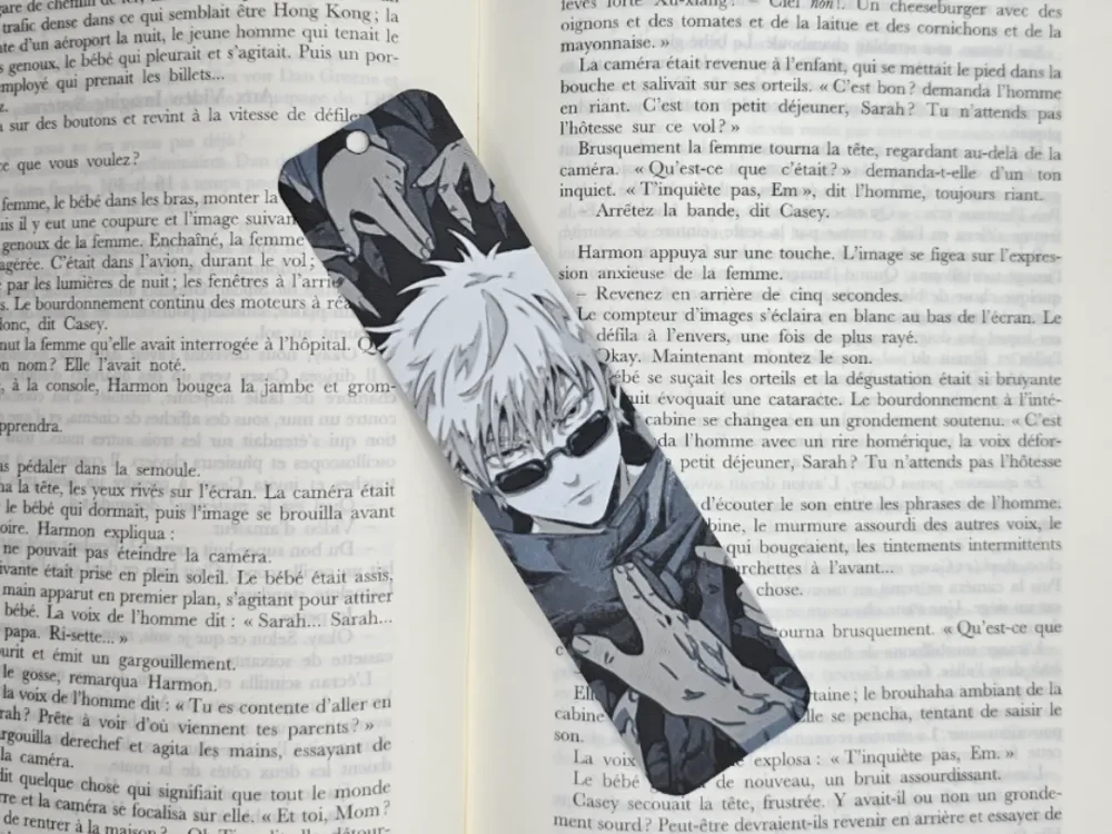 Bookmark Satoru Gojo by Kactus Fpv HueForge model: Bookmark Satoru Gojo by Kactus Fpv