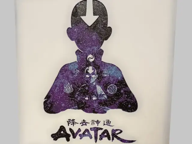 HueForge model: Avatar - Aang hueforge by 3DNesy