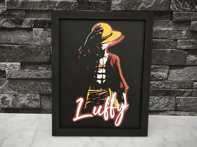 HueForge model: Hueforge Luffy One Piece 4 colors by StefBull85