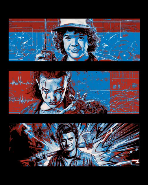 Fan Art Bookmarks for Stranger Things Season 5