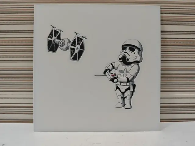 HueForge model: Hueforge Stormtrooper piloting a drone by Litolunar
