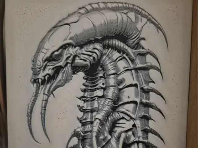 HueForge model: Alien Like hueforge by Buntsta