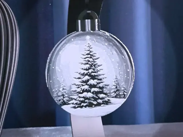 HueForge model: Christmas Tree Ornament, Hueforge by Dame Jo