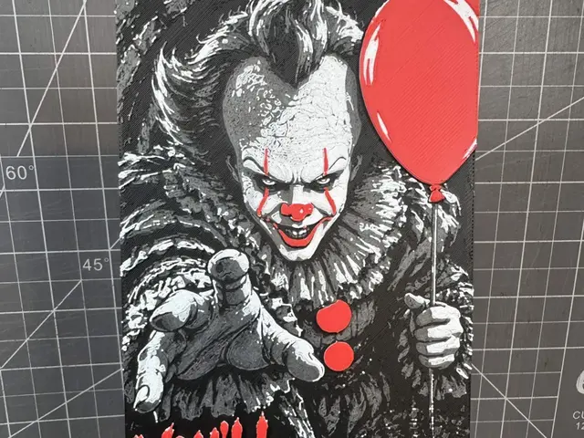 HueForge model: Hueforge of PennyWise the Clown From IT by SBC Creations