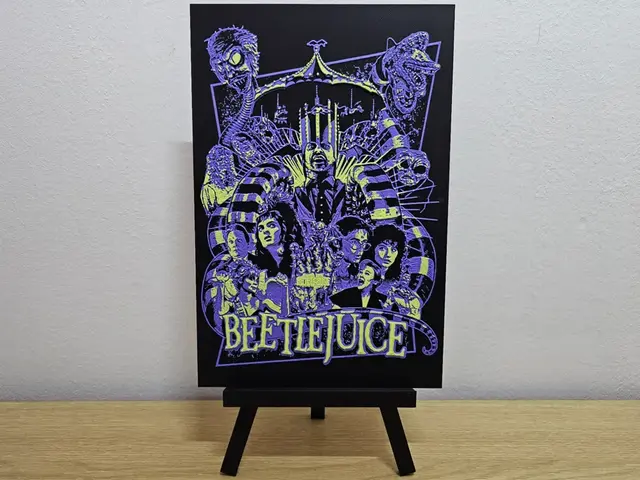 HueForge model: Beetlejuice Halloween Hueforge by Opao