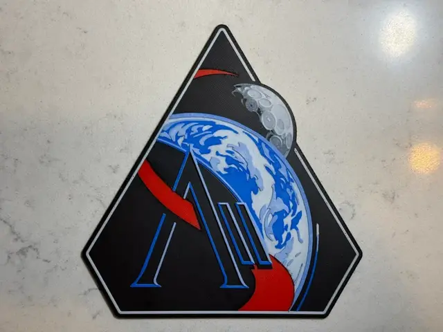 Artemis II Patch Reverse (4 Colors)