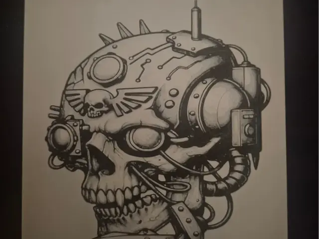HueForge model: mechanical skull hueforge by Buntsta