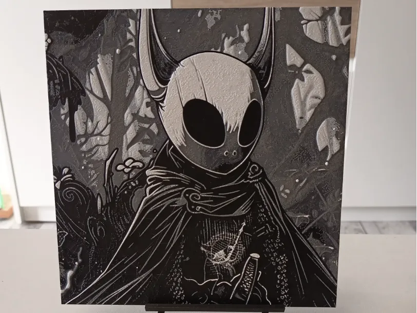 Hollow Knight Hornet Hueforge by 3DNesy HueForge model: Hollow Knight Hornet Hueforge by 3DNesy