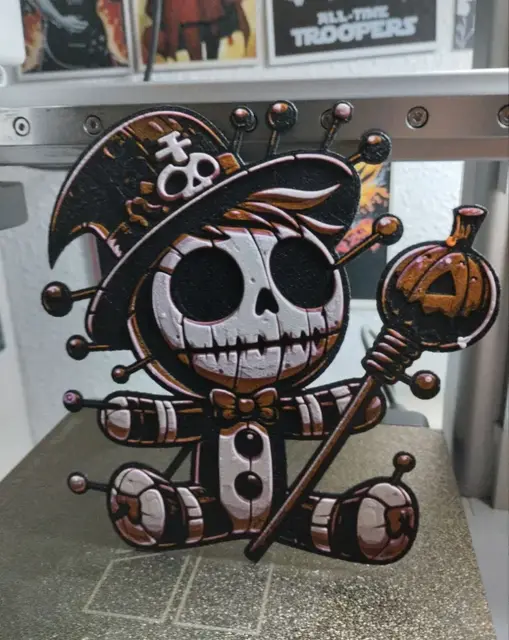 HueForge model: Halloween Gothic Voodoo by FYTY112