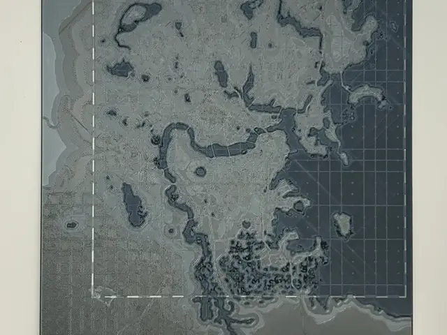 HueForge model: Fallout 4 CommonWealth Map HueForge by CreativeDestructions