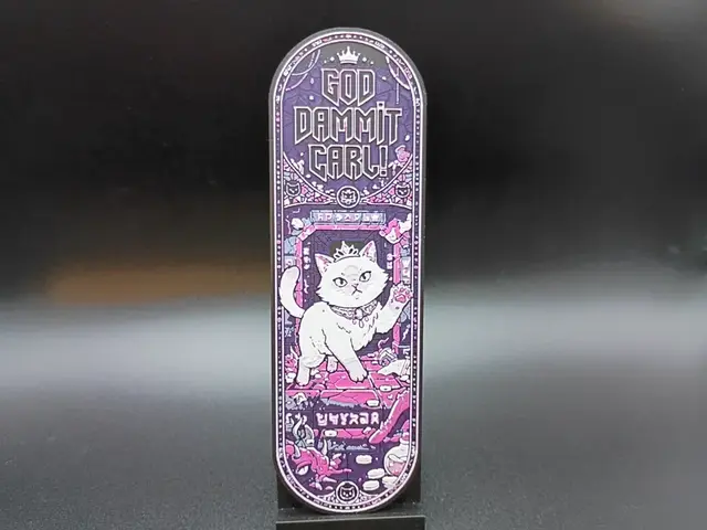 HueForge model: Dungeon Crawler Carl - Princess Donut Bookmark by 3djd