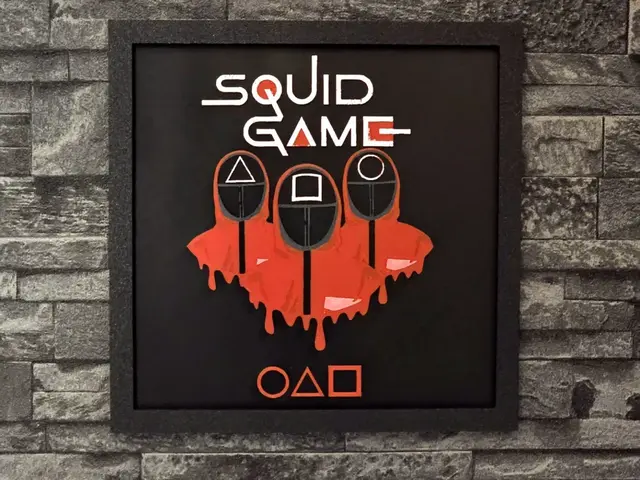 HueForge model: hueforge squid game 4 colors by StefBull85