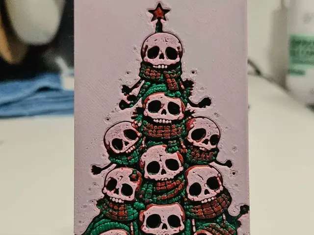 Christmas Skull Three