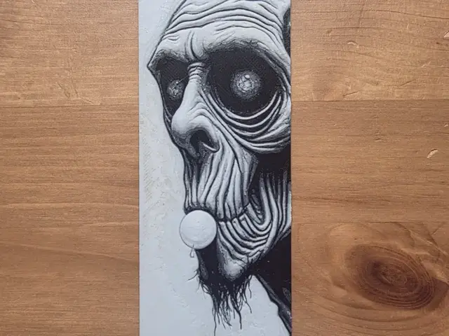 HueForge model: Man Bookmark by Morganja