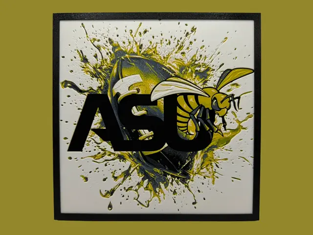 HueForge model: Alabama State University - NCAA Hueforge by Canadian Gamer