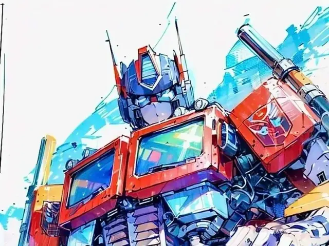 HueForge model: Optimus Prime Hueforge by 3D Gallery Realm