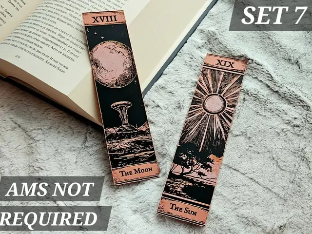 HueForge model: Tarot Bookmarks - (Set 7 Major Arcana) by C3D