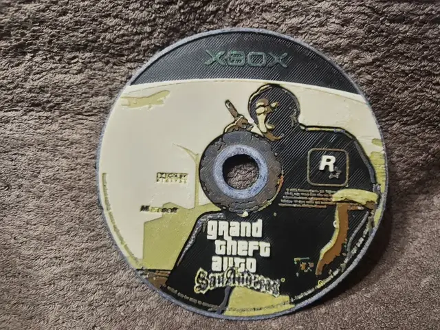 HueForge model: Grand Theft Auto San Andreas Xbox – HueForge by keko