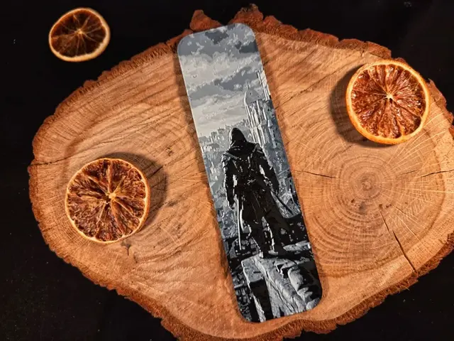 HueForge model: Assassin 2 bookmark by EternalDesigns3D