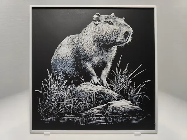 HueForge model: Capybara - Hueforge by BeaN