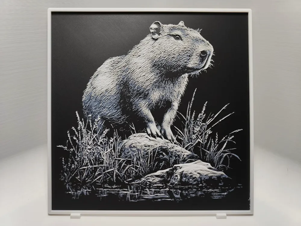 Capybara - Hueforge by BeaN HueForge model: Capybara - Hueforge by BeaN