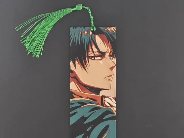 HueForge model: Attack on Titan Bookmark - Levi Ackerman by 3D-Mentiel