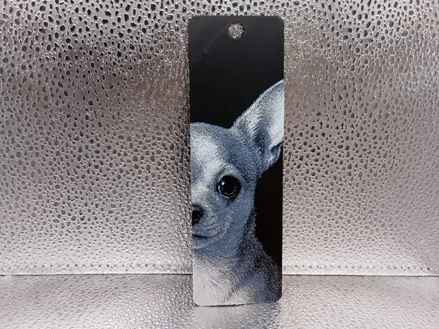 HueForge model: Chihuahua Bookmark – Hueforge by Borishotch Industries