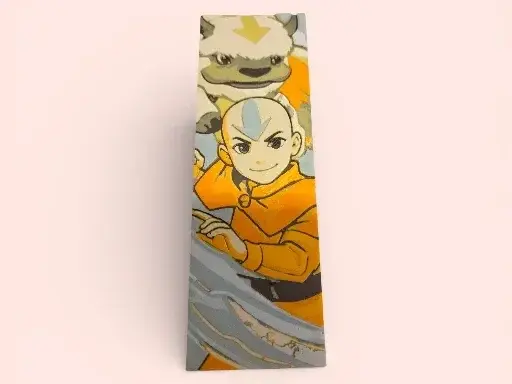 HueForge model: Avatar Aang 50mm by 150mm Bookmark by MythicHue's