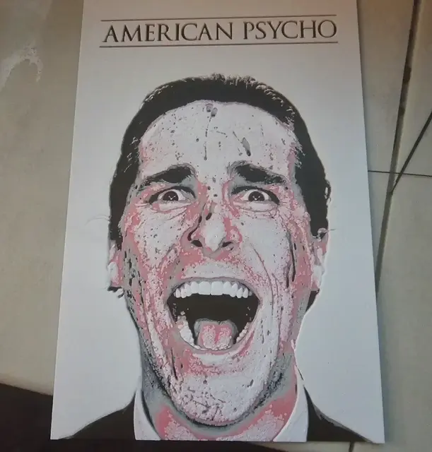 HueForge model: American Psycho Poster - Hueforge by Lumpy3D