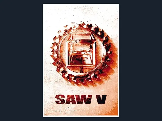 HueForge model: Saw V (Movie Poster - HueForge) by HugheCraft