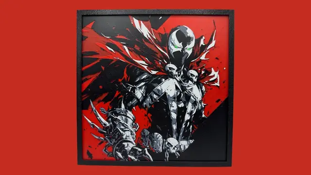 HueForge model: Spawn by Canadian Gamer