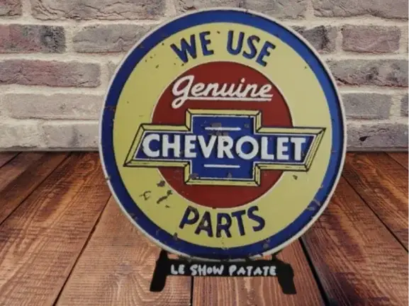 HueForge model: Plaque vintage Chevrolet Hueforge by leshowpatate
