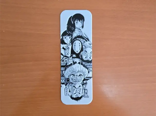 HueForge model: Chihiro Spirited Away Bookmark by Atrus Design