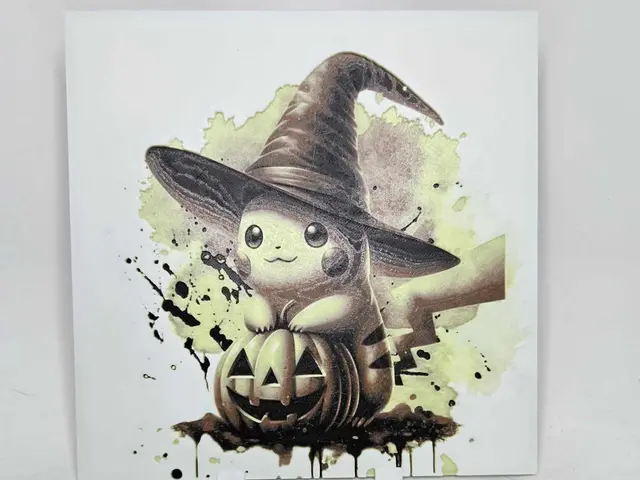 HueForge model: Graffiti Halloween Pikachu Hueforge by 3Ree Printing
