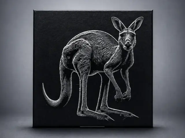 HueForge model: Kangaroo by Aleksandr