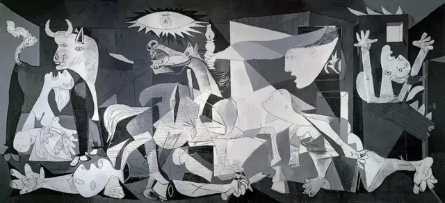 HueForge model: Pablo Picasso Guernica Hueforge by suaimondi
