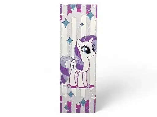 HueForge model: Rarity My Little Pony 50mm x 150mm Bookmark by MythicHue's