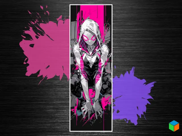 HueForge model: Spider Gwen Hueforge Bookmark by 3D Prints By Vic