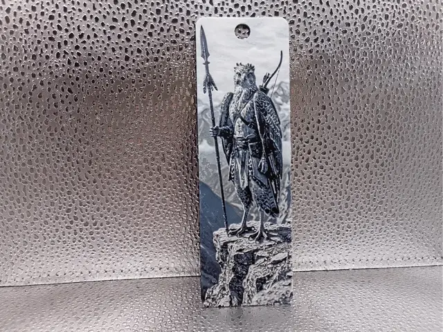 HueForge model: Aarakocra Bookmark - Hueforge by Borishotch Industries