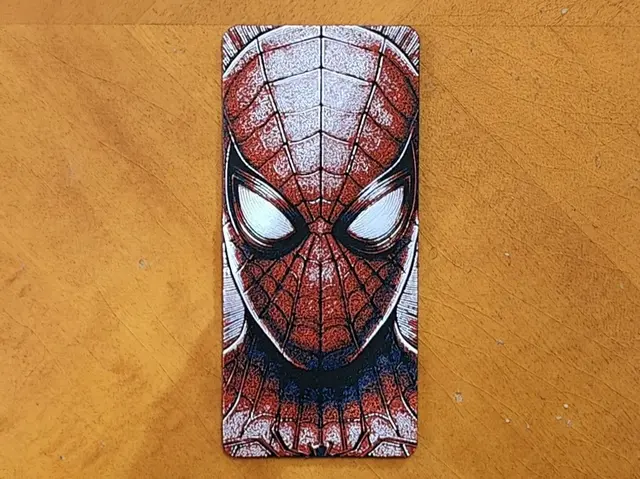 HueForge model: Spiderman Bookmark - Hueforge by Sarge