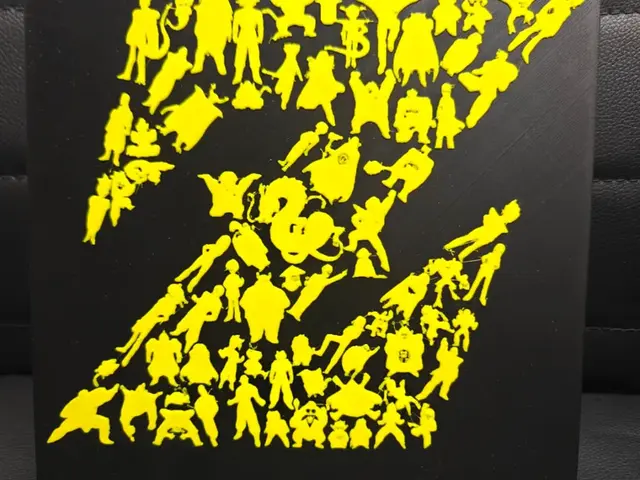HueForge model: Dragonball Z Fighters Logo by TheHueforgeLady