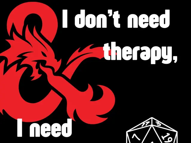 HueForge model: "I Don't Need Therapy, I Need Better Rolls" – D&D by IslandLooter