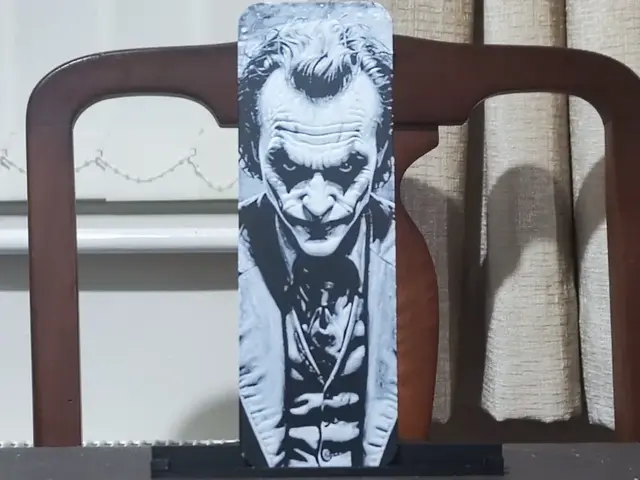 HueForge model: The Joker Bookmark - 2 Color by BoDad