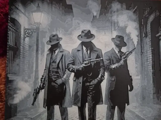 HueForge model: old gangsters hueforge by Buntsta