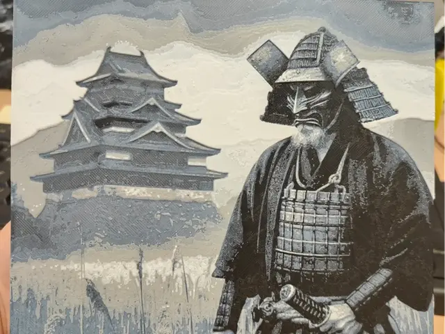 HueForge model: Samurai 2 - Hueforge by BeaN