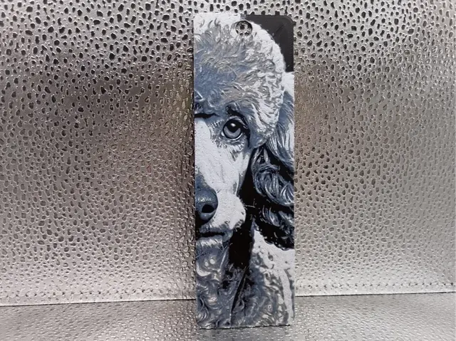 HueForge model: Poodle Bookmark – Hueforge by Borishotch Industries
