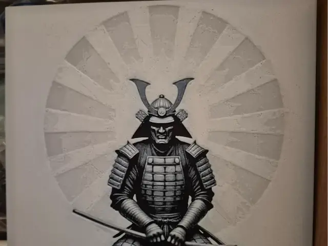 HueForge model: The Samurai Hueforge by Buntsta