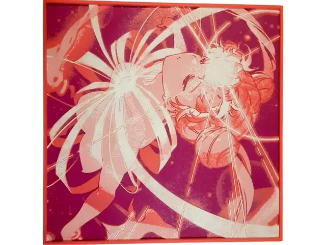 HueForge model: Sailor Moon Transformation Hueforge Magical Girl by Elsie Moonshadow