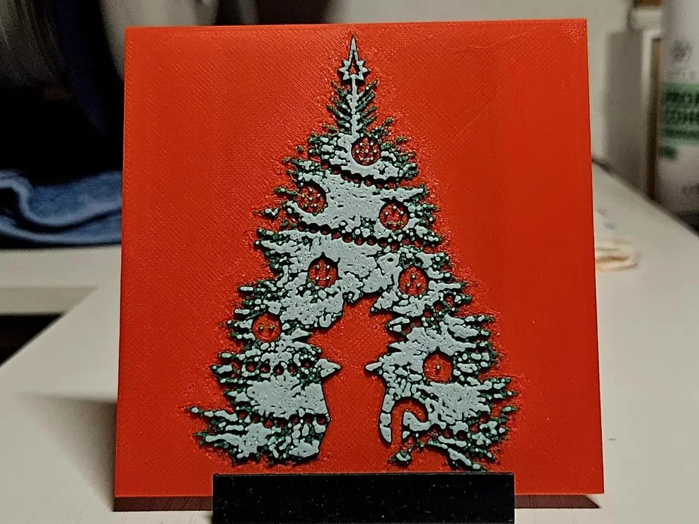 Christmas Dragonball by Mano's 3d_Art HueForge model: Christmas Dragonball by Mano's 3d_Art